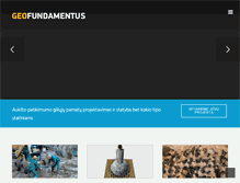 Tablet Screenshot of fundamentus.lt